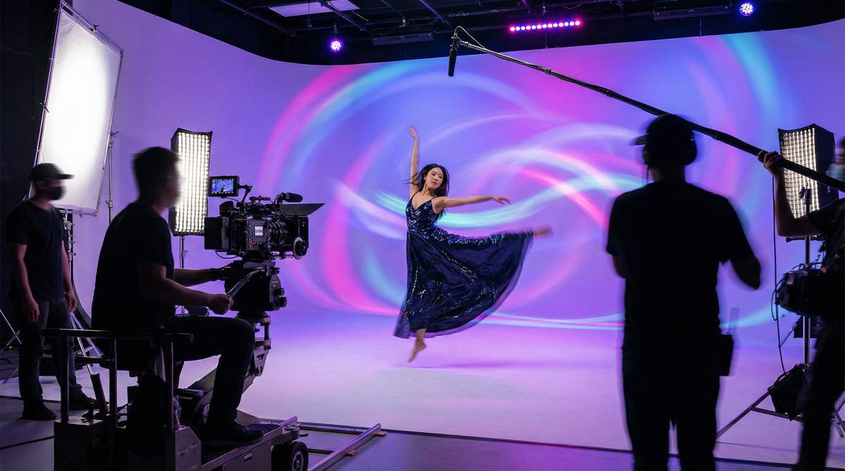 柠檬视频视频演示：舞蹈MV幕后花絮